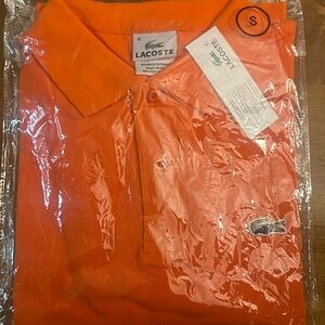 1 lactose Burgundy polo Tshirt 
1 lactose orange polo T-shirt